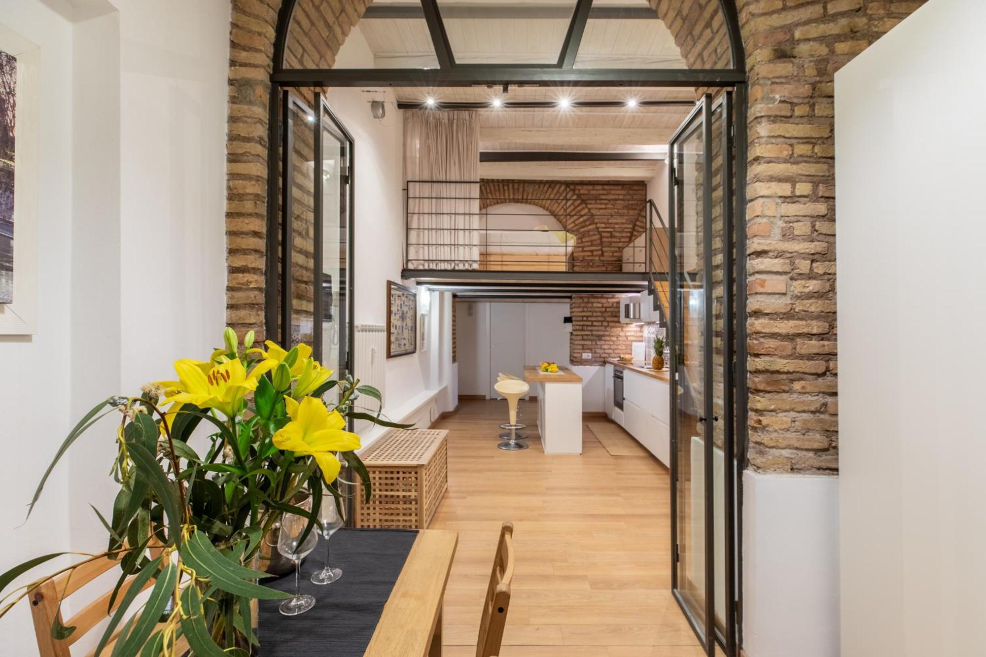 Iflat Cozy & Serene Loft Two Steps From Vatican Apartment Rom